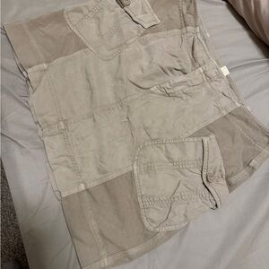 Men's Casual Tan Cargo Shorts